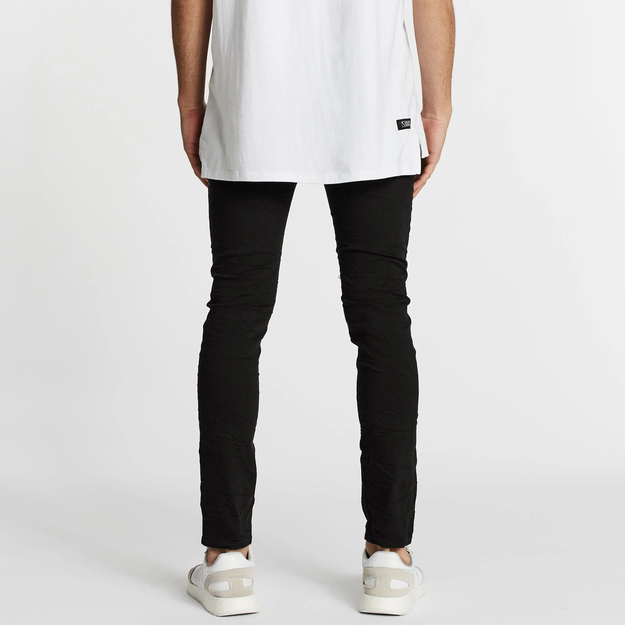 KISS CHACEY Tyler Super Skinny Fit Jean - Jet Black - Image 5