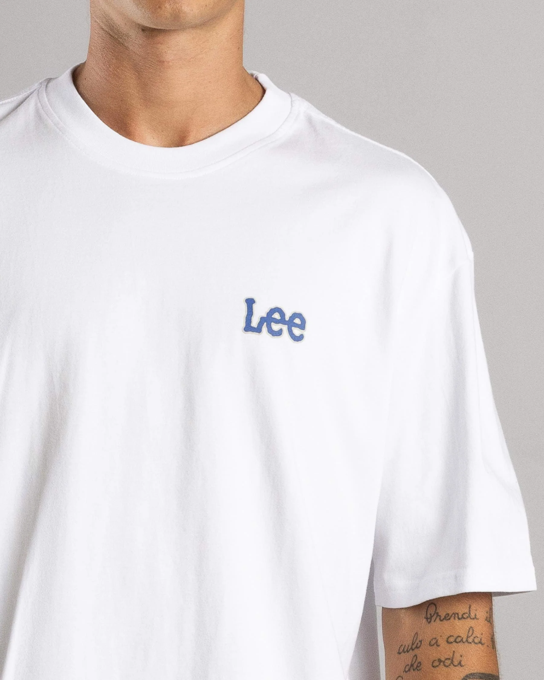 LEE Express Baggy Tee - White - Image 3