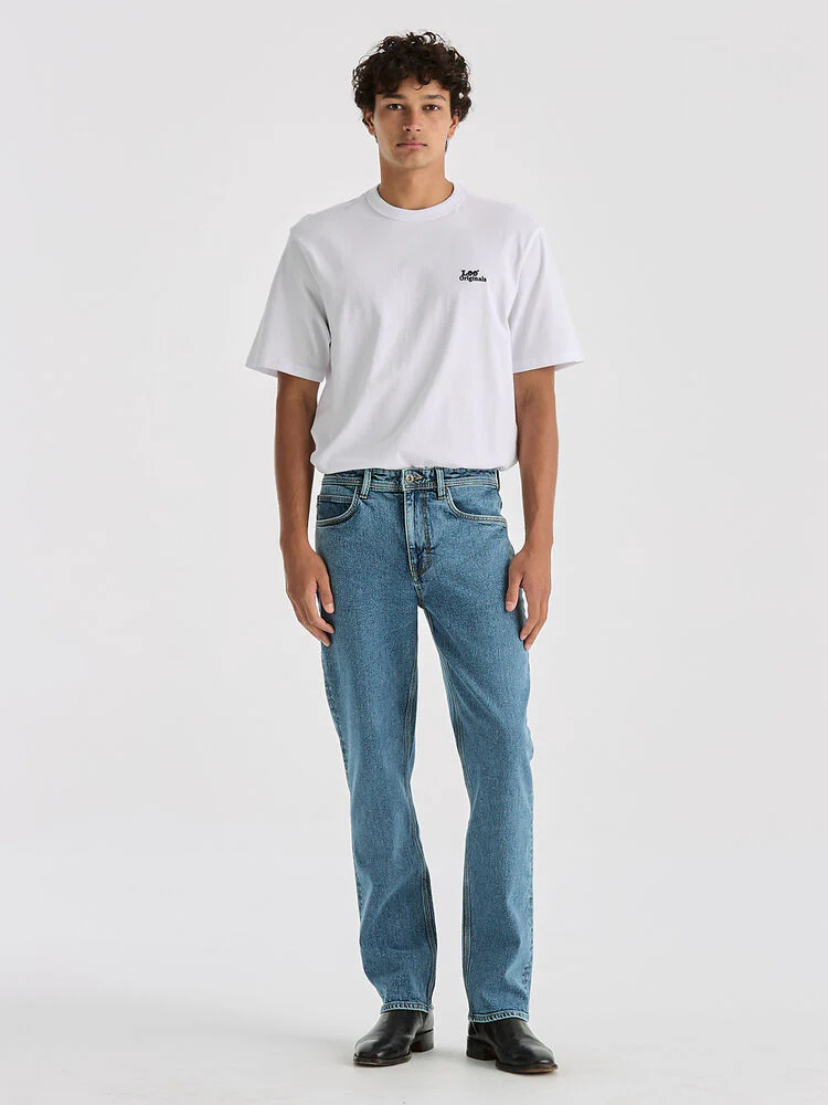 LEE L/067105/481 Originals L101 Straight Jean - Blue Stone - Image 2