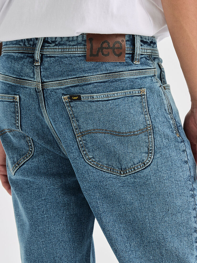 LEE L/067105/481 Originals L101 Straight Jean - Blue Stone - Image 5