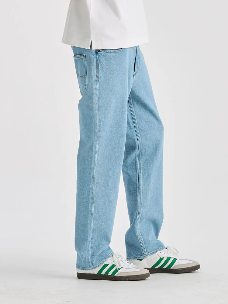 LEE L/607127/YX7 L-Three Straight Jean - Gridlock Blue