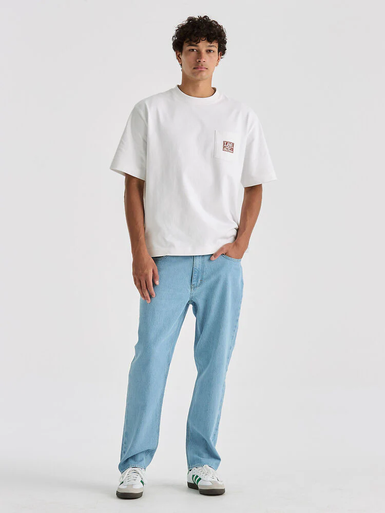 LEE L/607127/YX7 L-Three Straight Jean - Gridlock Blue - Image 2