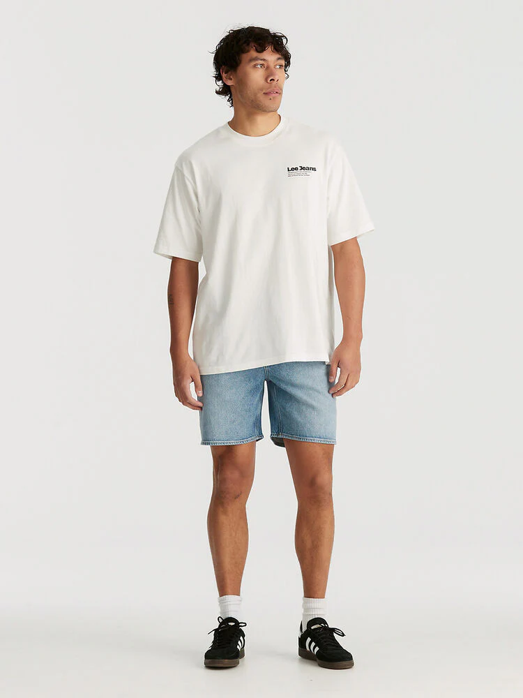 LEE L-Three 607068 Straight short - Groovejet Blue