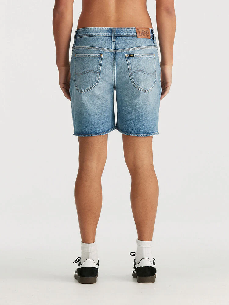 LEE L-Three 607068 Straight short - Groovejet Blue - Image 5