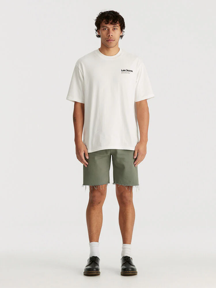 LEE L-Two 607104 Slim Short - Moss