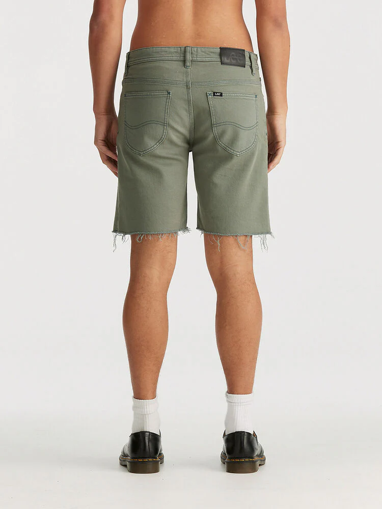 LEE L-Two 607104 Slim Short - Moss - Image 5