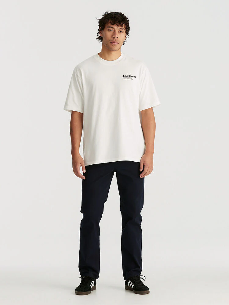 LEE UNION 606933 STRAIGHT CHINO PANT - Navy