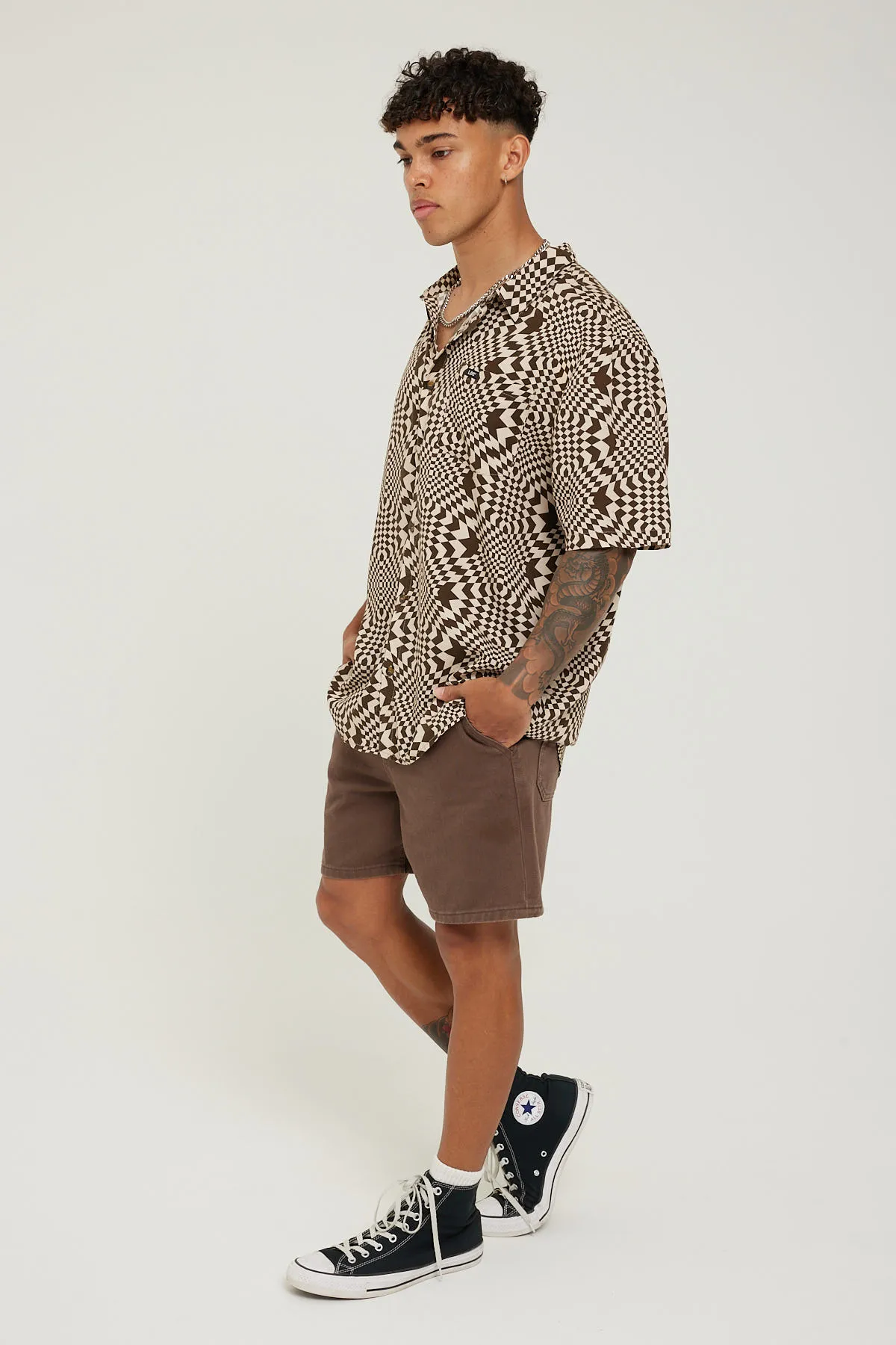 LEE WORKER 606922 RELAXED SHORT - Volcanic - Image 3