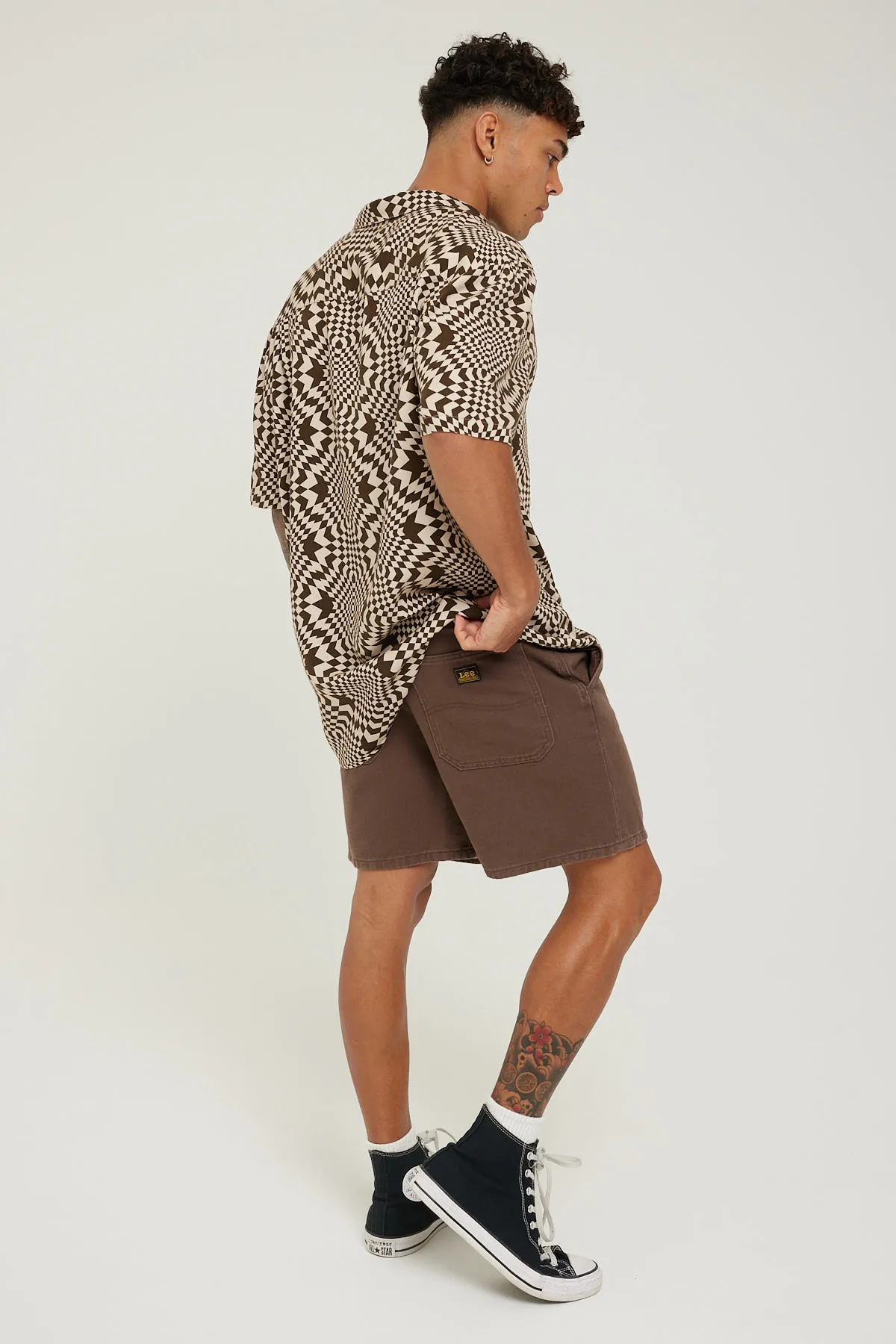 LEE WORKER 606922 RELAXED SHORT - Volcanic - Image 4