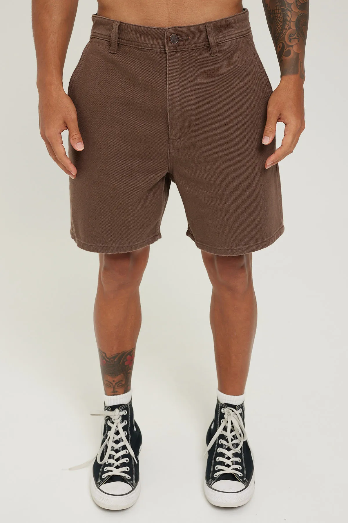 LEE WORKER 606922 RELAXED SHORT - Volcanic - Image 8