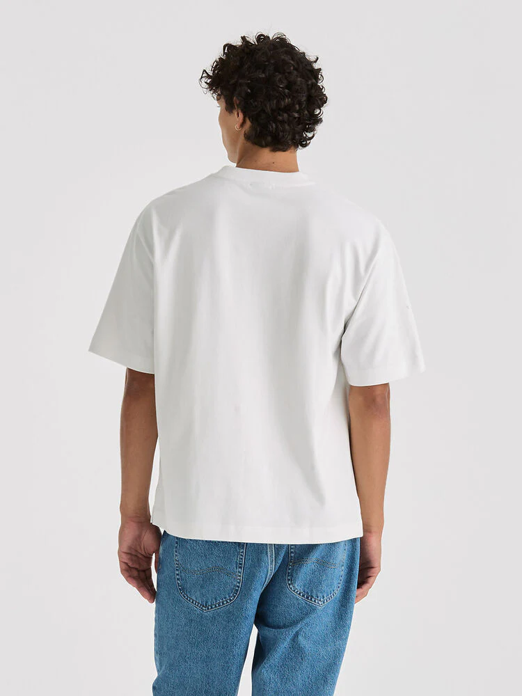 LEE Worldwide Boxcutter Tee - White - Image 4