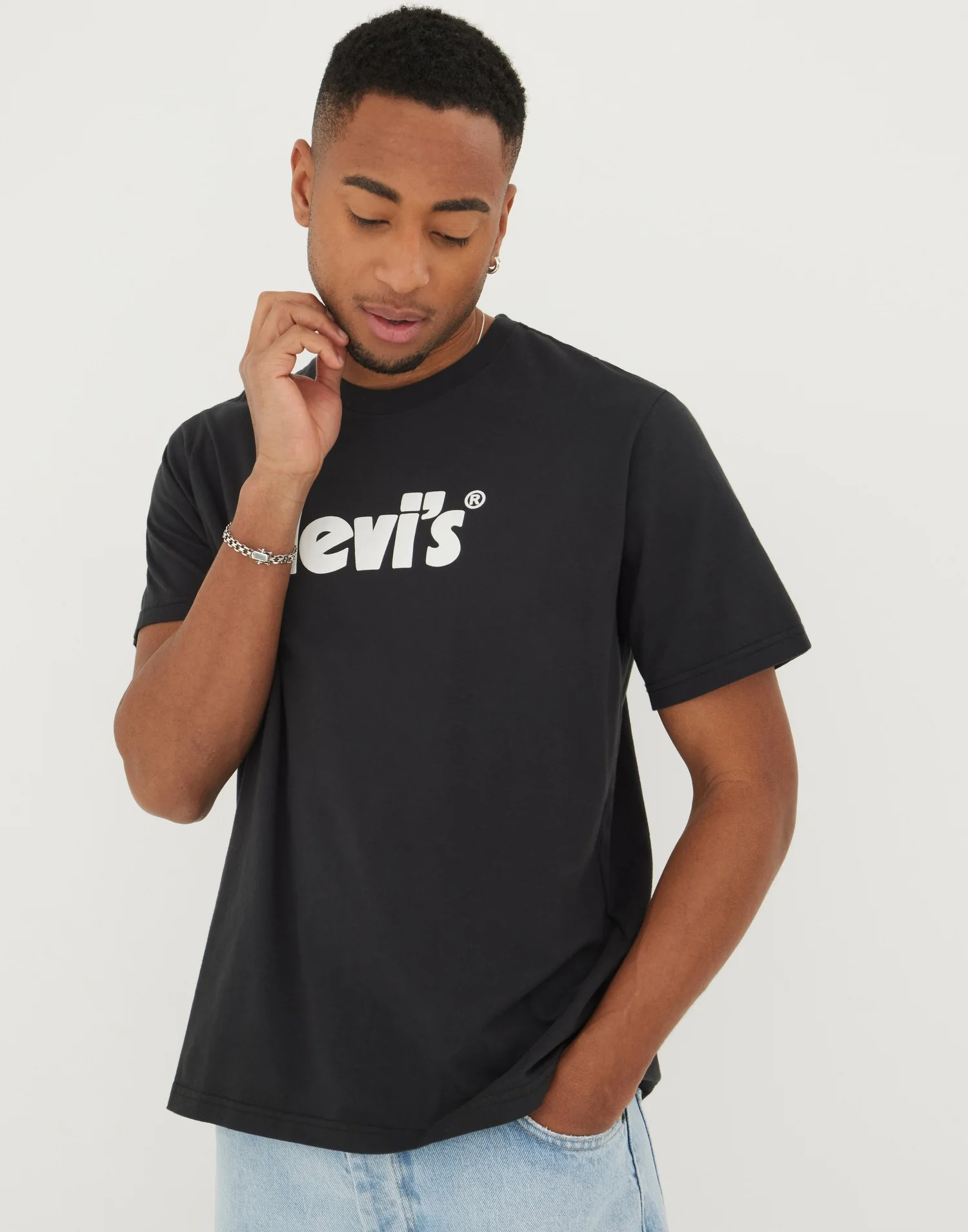 LEVI´S ® SS RELAXED FIT TEE POSTER LOGO - Caviar - Image 2