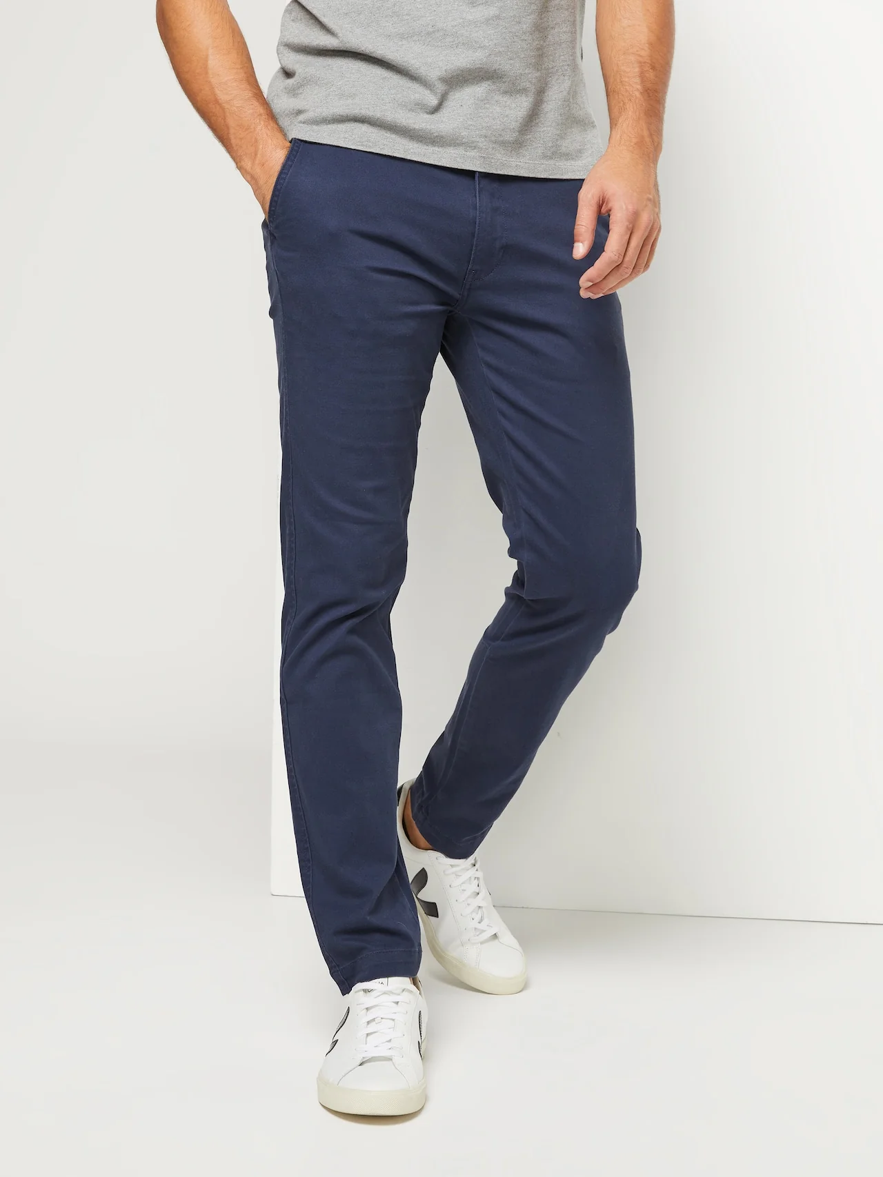 LEVI´S® XX III STANDARD TAPER CHINO - Navy Blazer Shady - Image 2