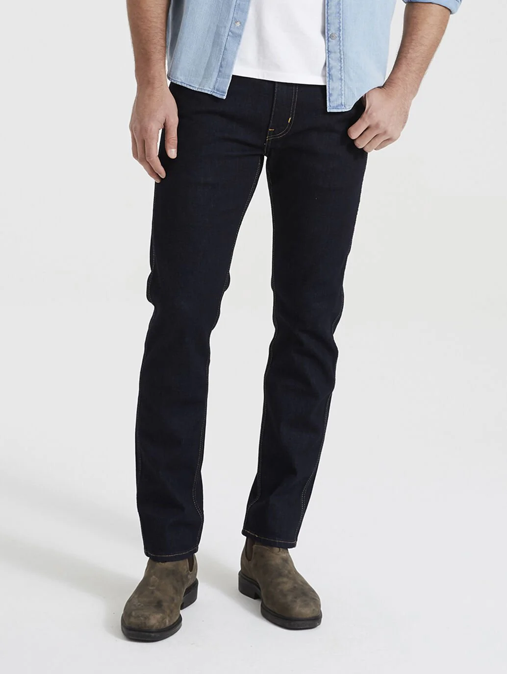 LEVI´S® 511™ 58830 WORKWEAR SLIM PANTS - Indigo Rinse 0000 - Image 4