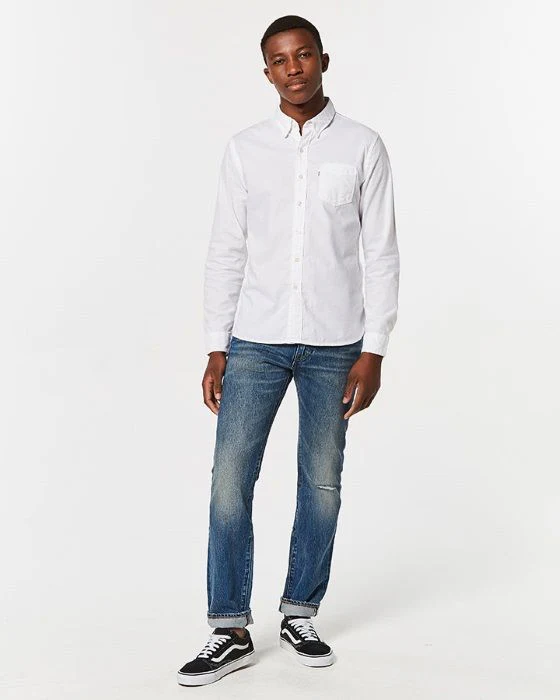 Levi’s® SUNSET ONE POCKET SHIRT - White