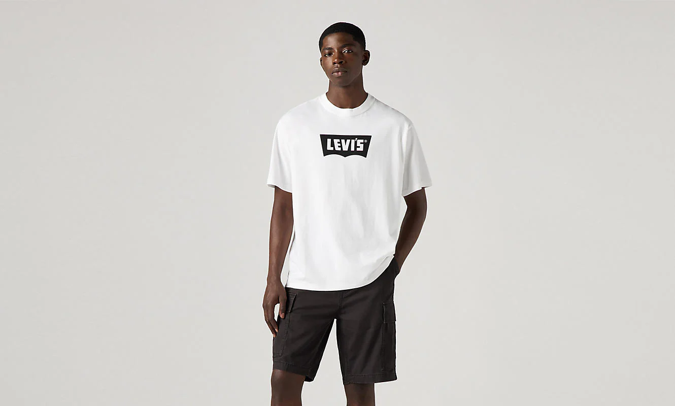 LEVI'S® 000RY-0005 Vintage Batwing Graphic Tee - Vtg Bw Logo White Plus - Image 2