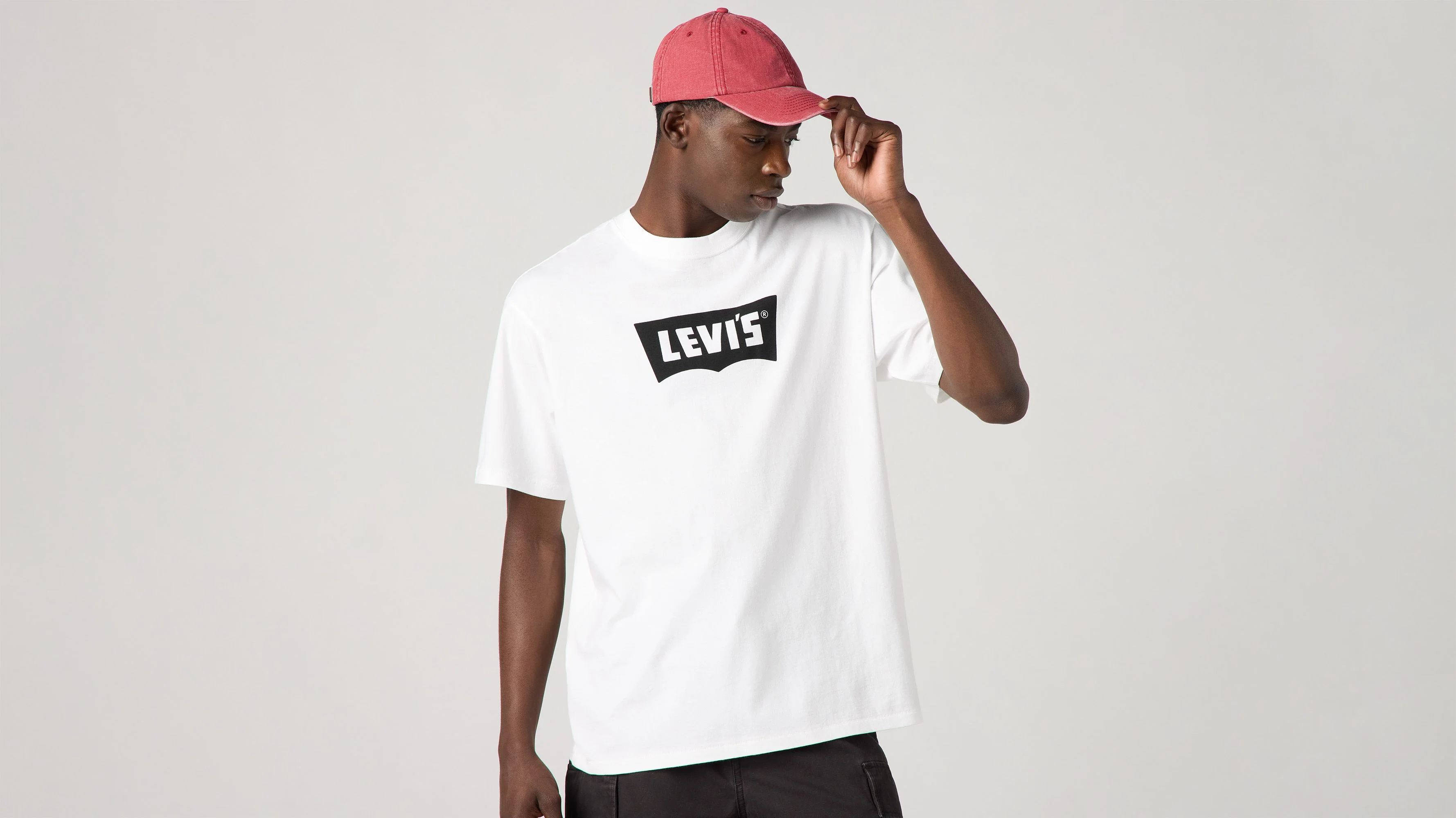 LEVI'S® 000RY-0005 Vintage Batwing Graphic Tee - Vtg Bw Logo White Plus - Image 4