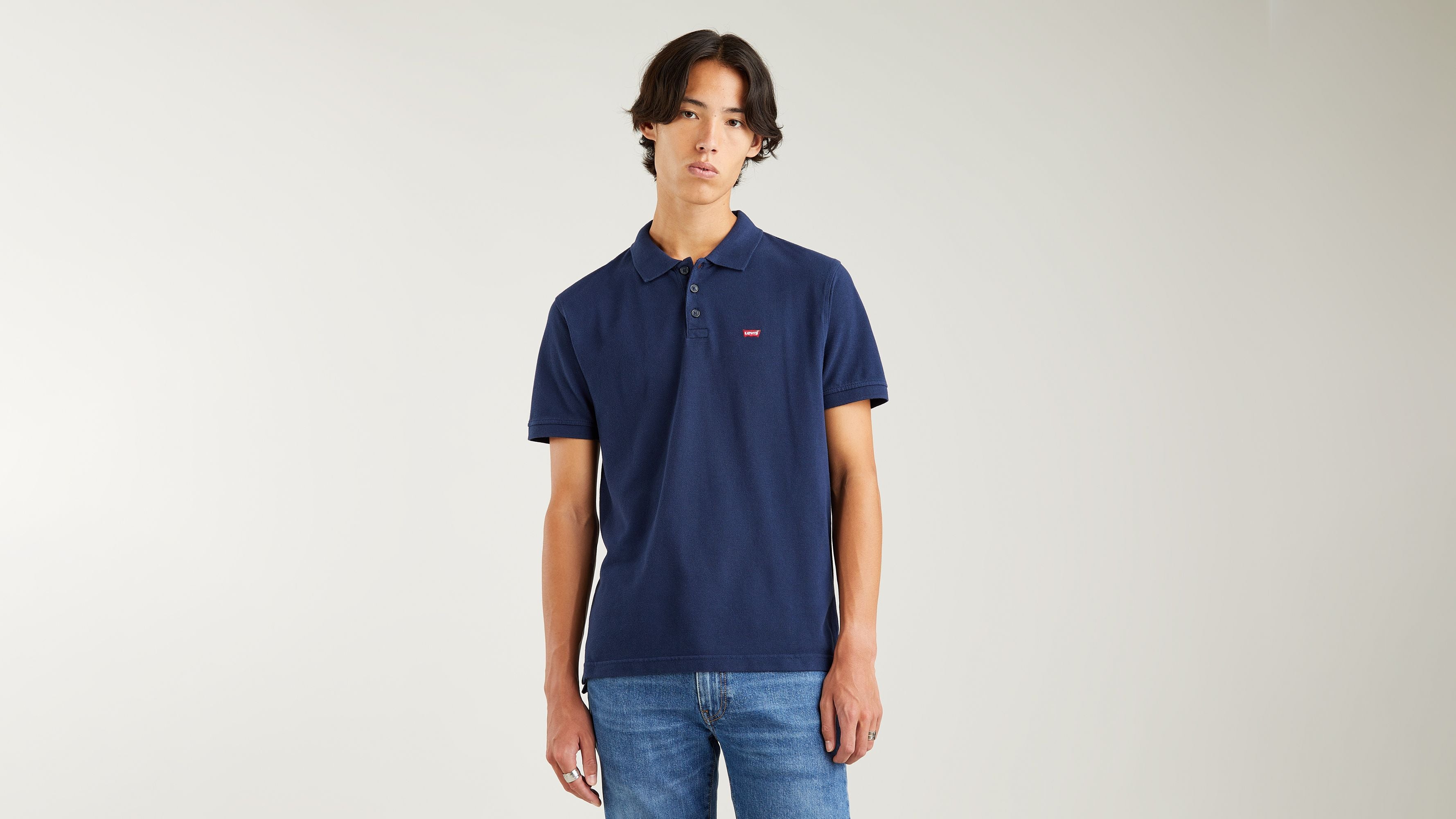 LEVI'S® 35883-0005 Housemark Polo - Navy Blazer - Image 2