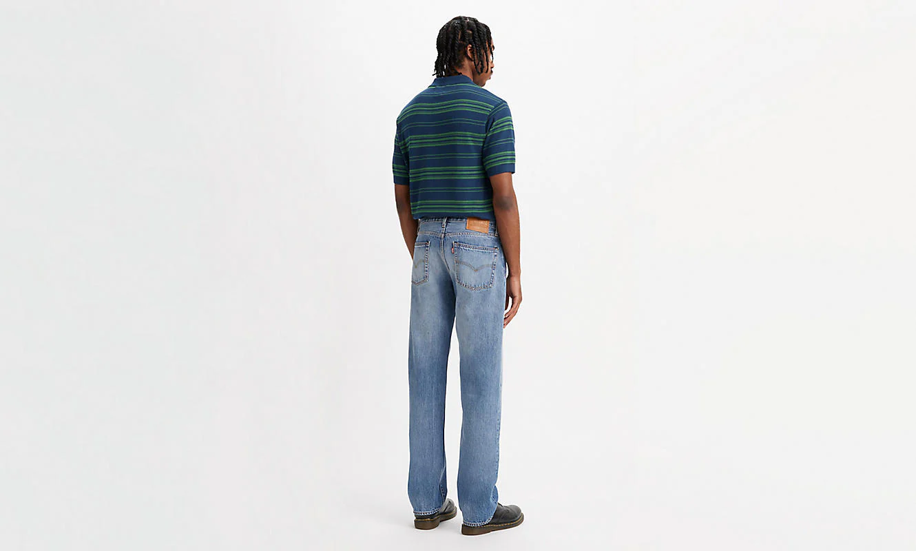 LEVI'S® 555™ Relaxed Straight 000LO-0004 Jeans - Indigo Champion - Image 2