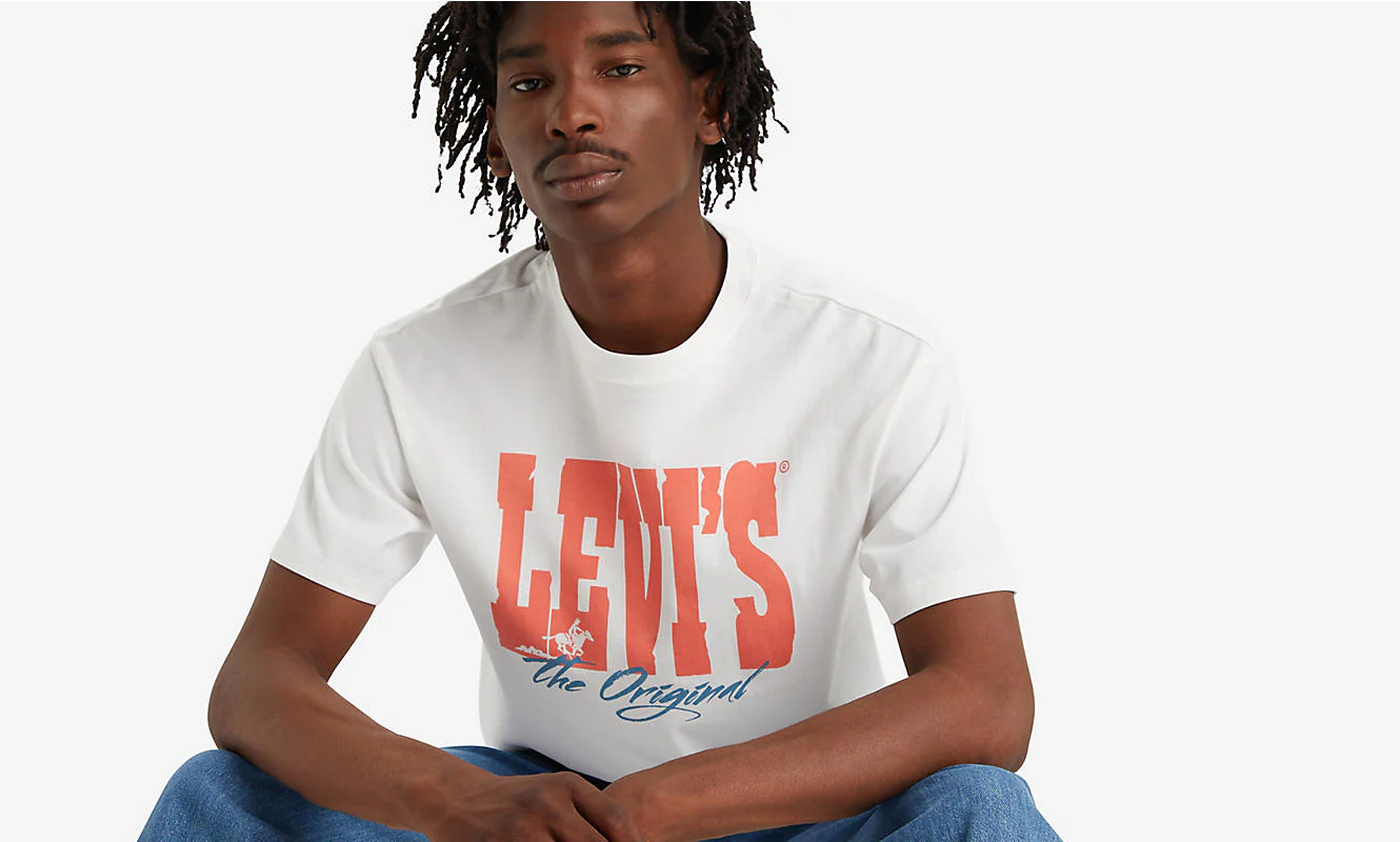 LEVI'S® VINTAGE FIT GRAPHIC T-SHIRT - Levi Archival White+ - Image 2