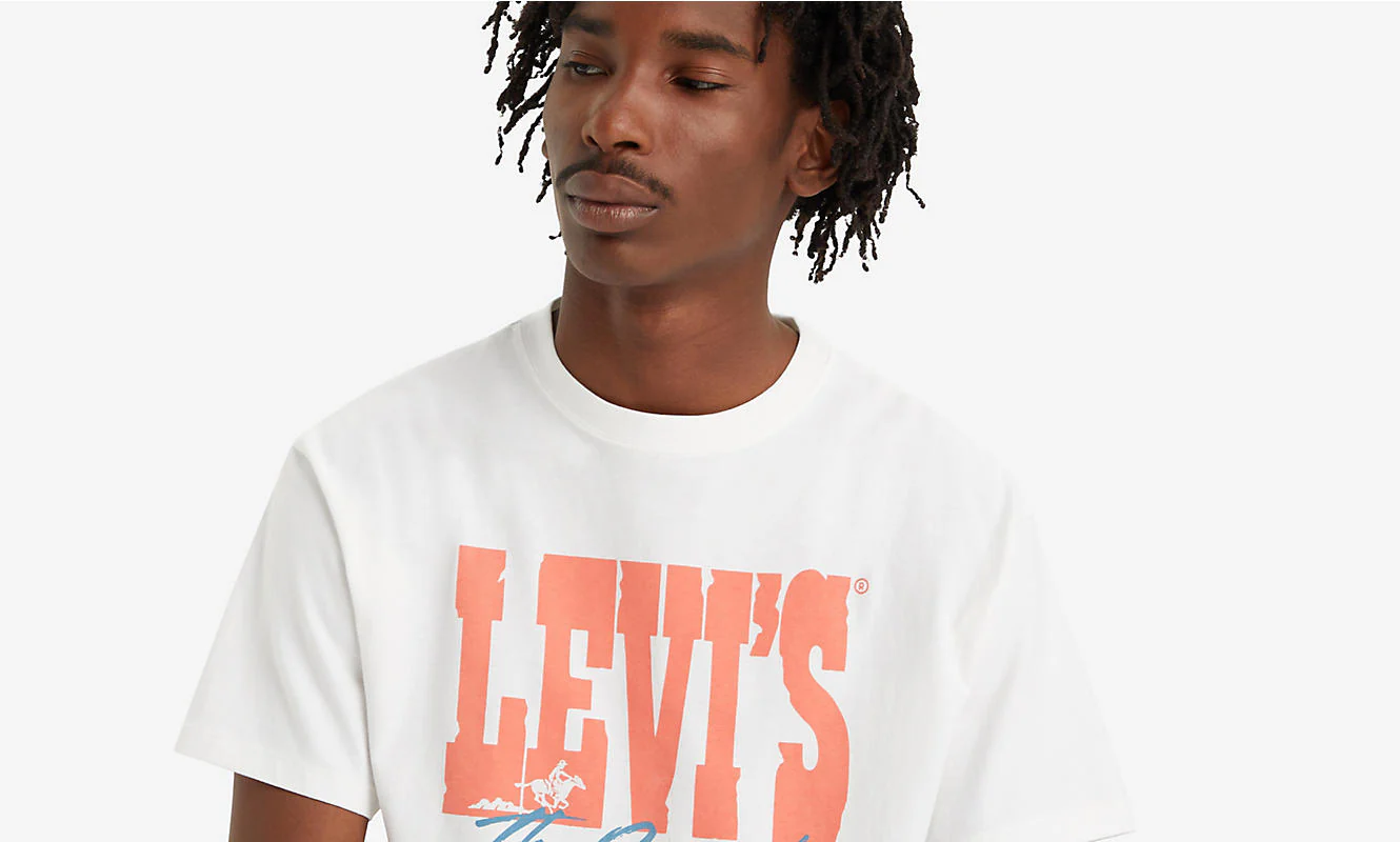 LEVI'S® VINTAGE FIT GRAPHIC T-SHIRT - Levi Archival White+ - Image 3