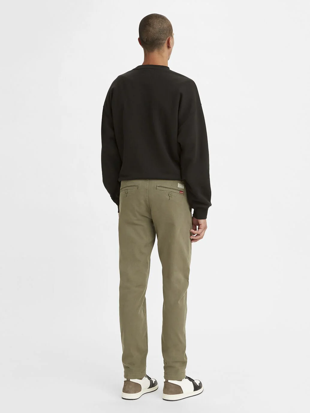 LEVI'S XX CHINO III STANDARD TAPER PANTS - Olive - Image 3