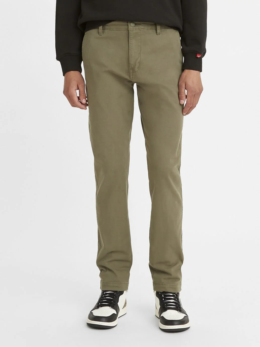 LEVI'S XX CHINO III STANDARD TAPER PANTS - Olive - Image 4
