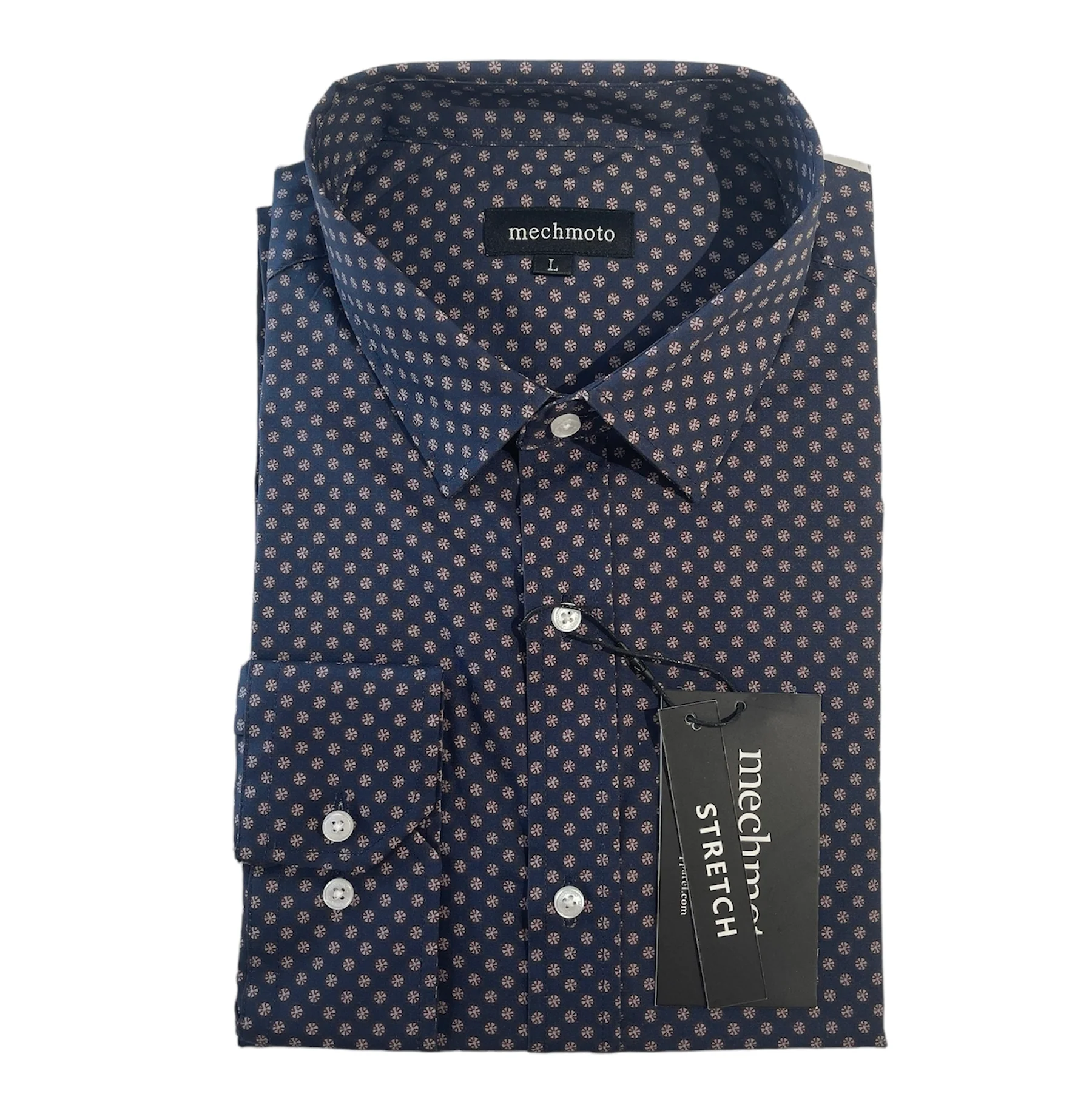 MECHMOTO 2401LS20 Geo L/S Shirt - Navy