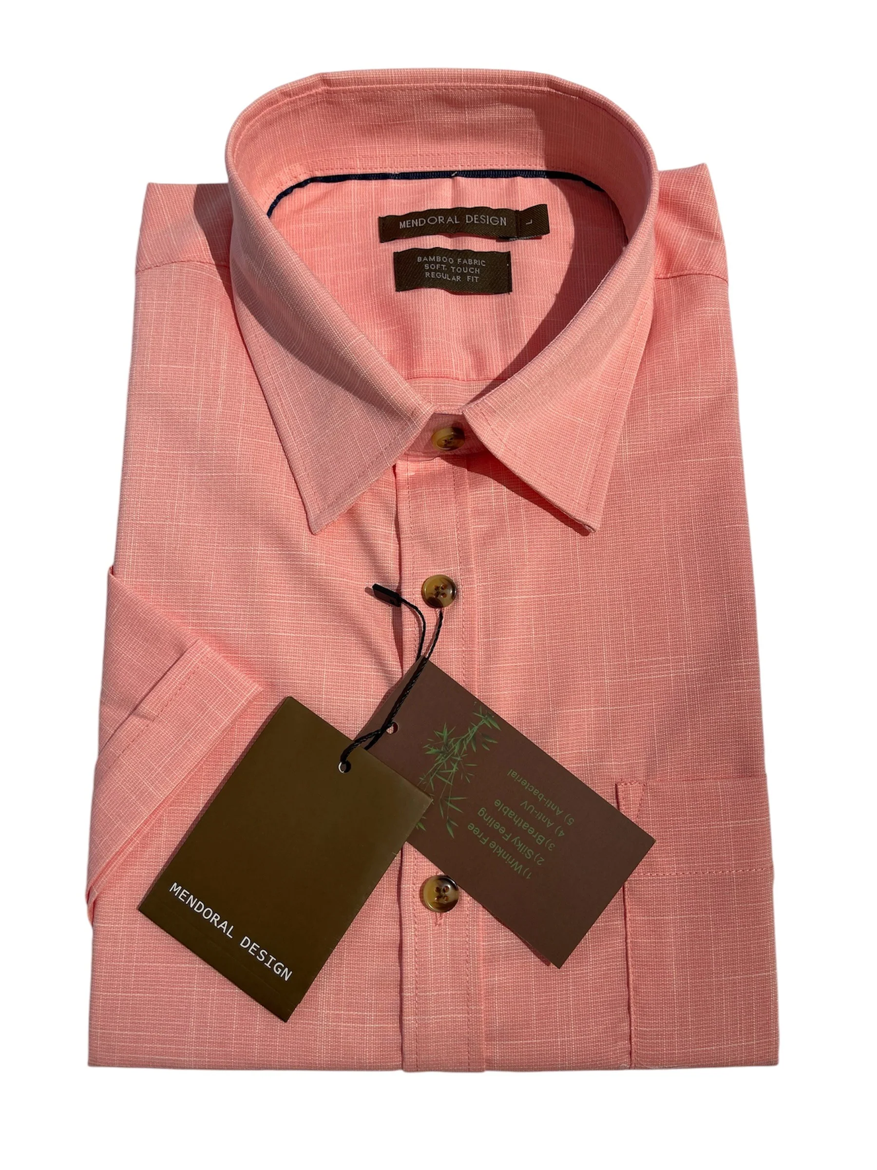 MENDORAL DESIGN 1050 Bamboo Short Sleeve Shirt