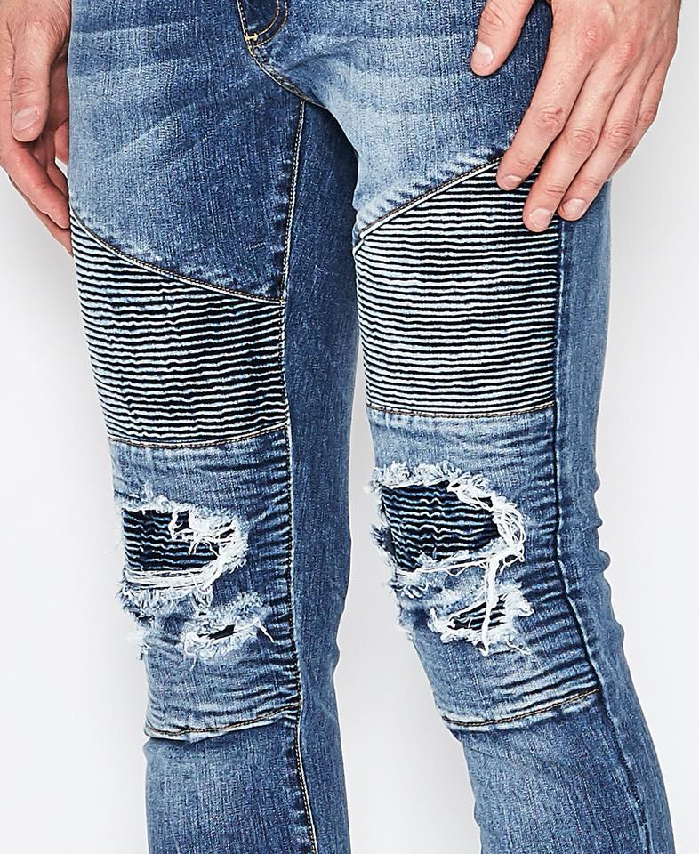 NENA AND PASADENA Combination Slim Biker Jean - Image 4