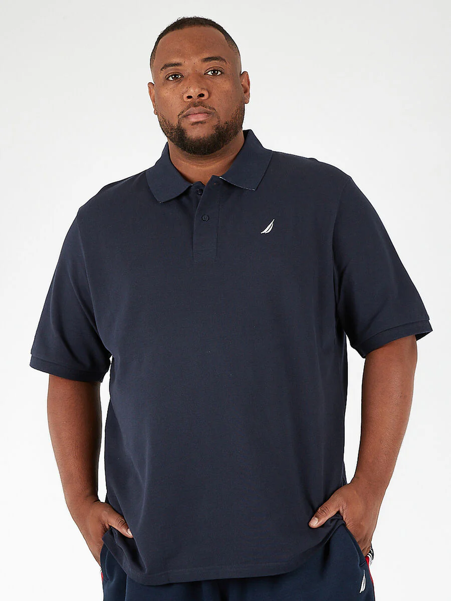 NAUTICA BIG & TALL J CLASS COLLECTION TRENT POLO - Navy - Image 2