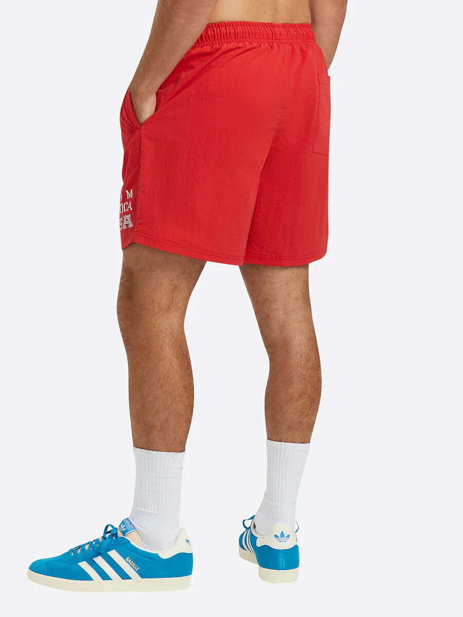 NAUTICA NAN1I01225823 Hyron 6" Swim Shorts - Red - Image 2