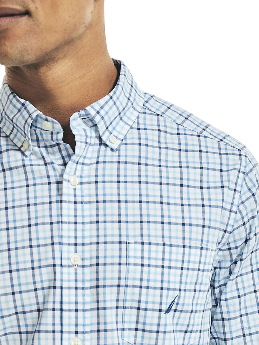 NAUTICA NAW922101BW CLASSIC FIT NAVTECH HAVANA SHIRT - Bright White - Image 4