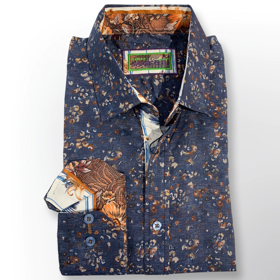 Negretti Long Sleeve Shirt - Paz Denim