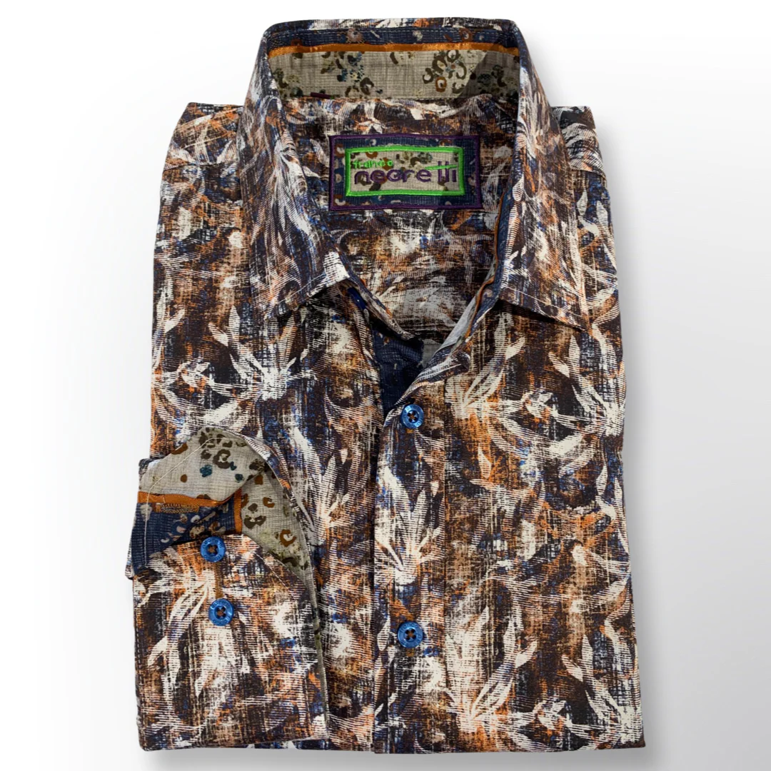 Negretti Long Sleeve Shirt - Rio Bronze