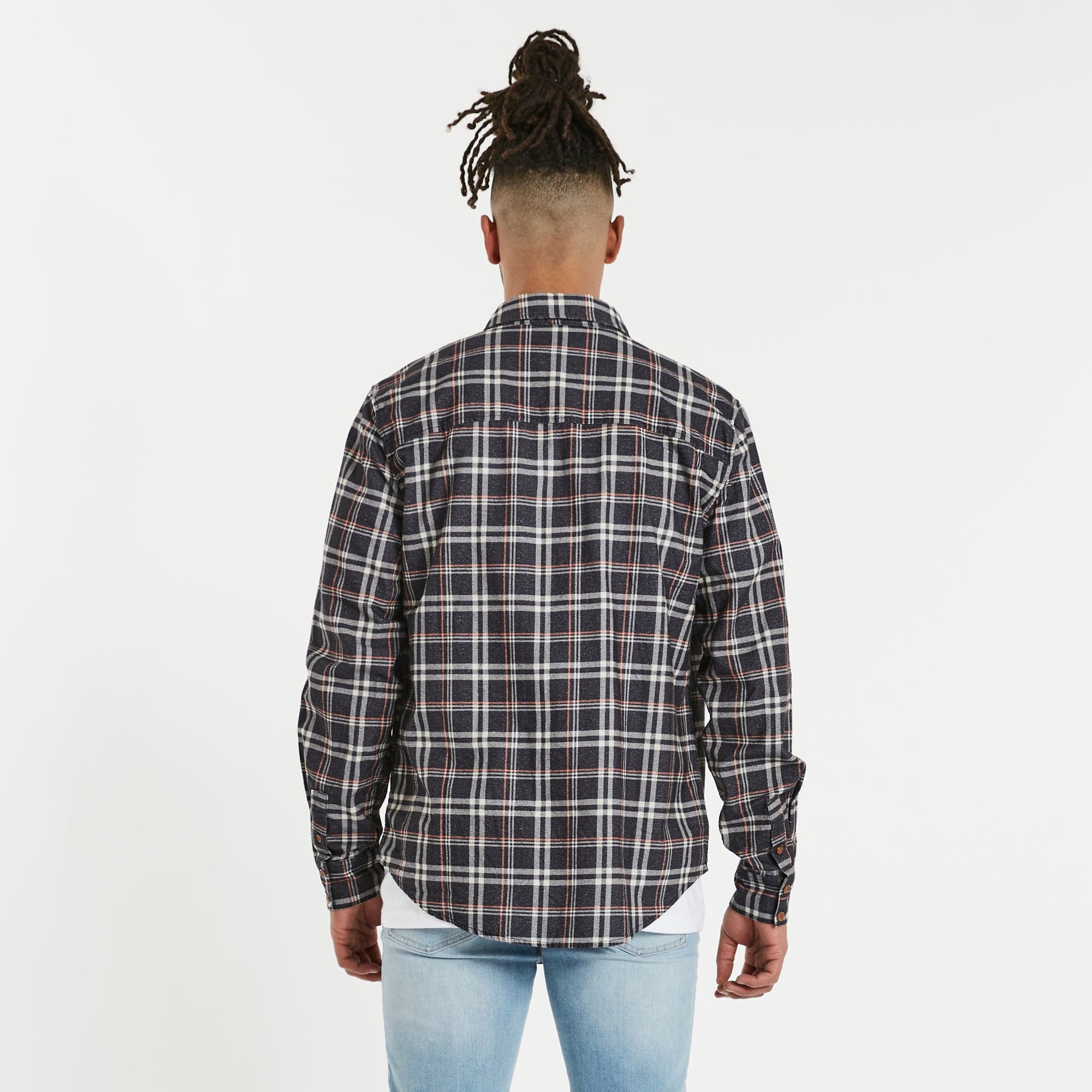 NENA AND PASADENA Charge Casual L/S Shirt - Graphic Check - Image 3