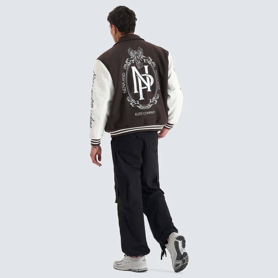 NENA AND PASADENA Facade Varsity Jacket - After Dark - Image 5
