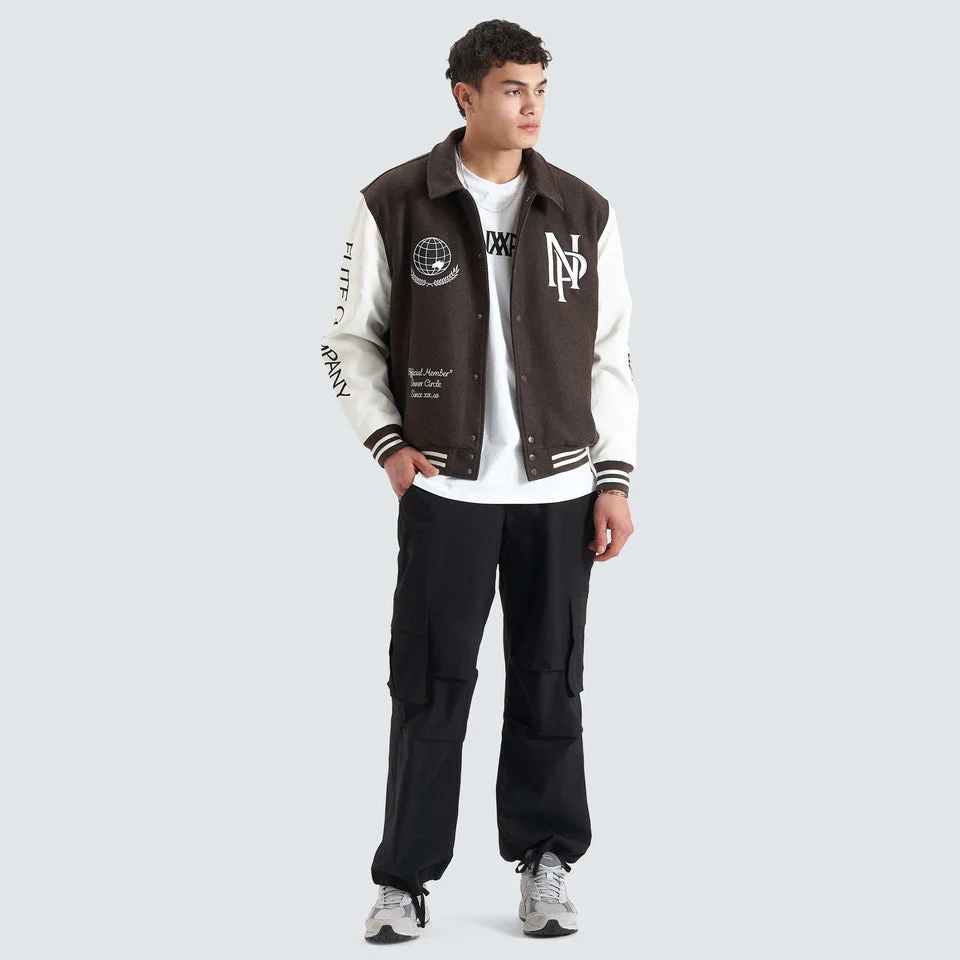 NENA AND PASADENA Facade Varsity Jacket - After Dark - Image 6
