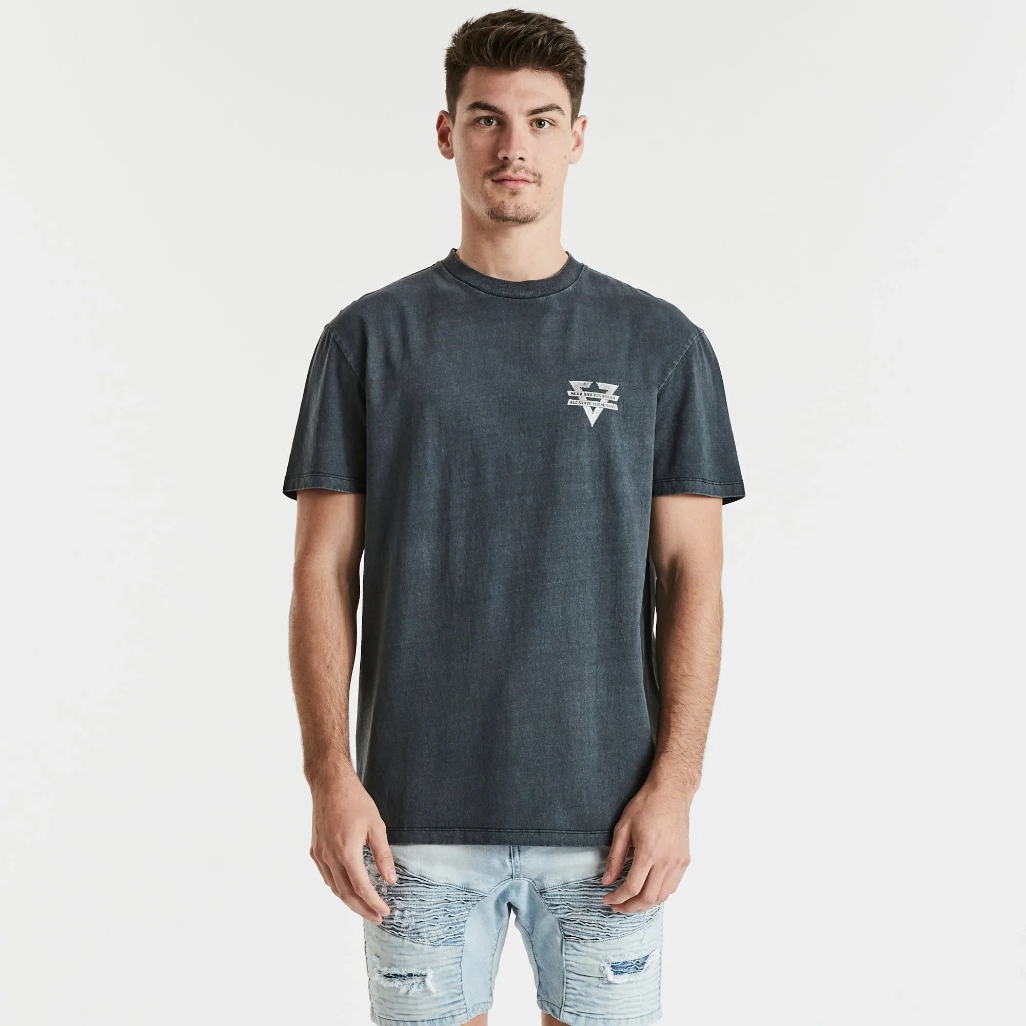 NENA AND PASADENA Panthers Relaxed Tee - Pigment Black - Image 2