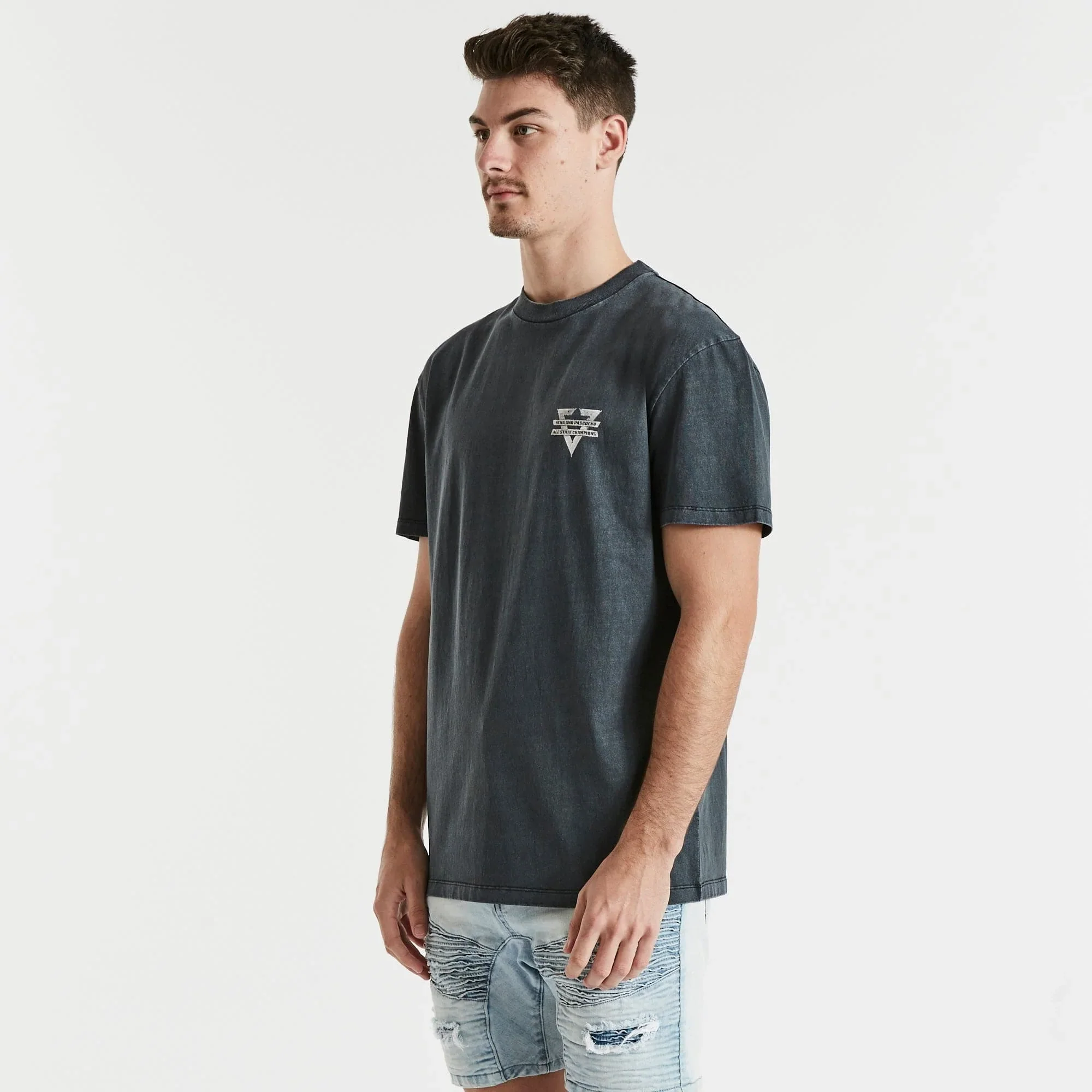 NENA AND PASADENA Panthers Relaxed Tee - Pigment Black - Image 3