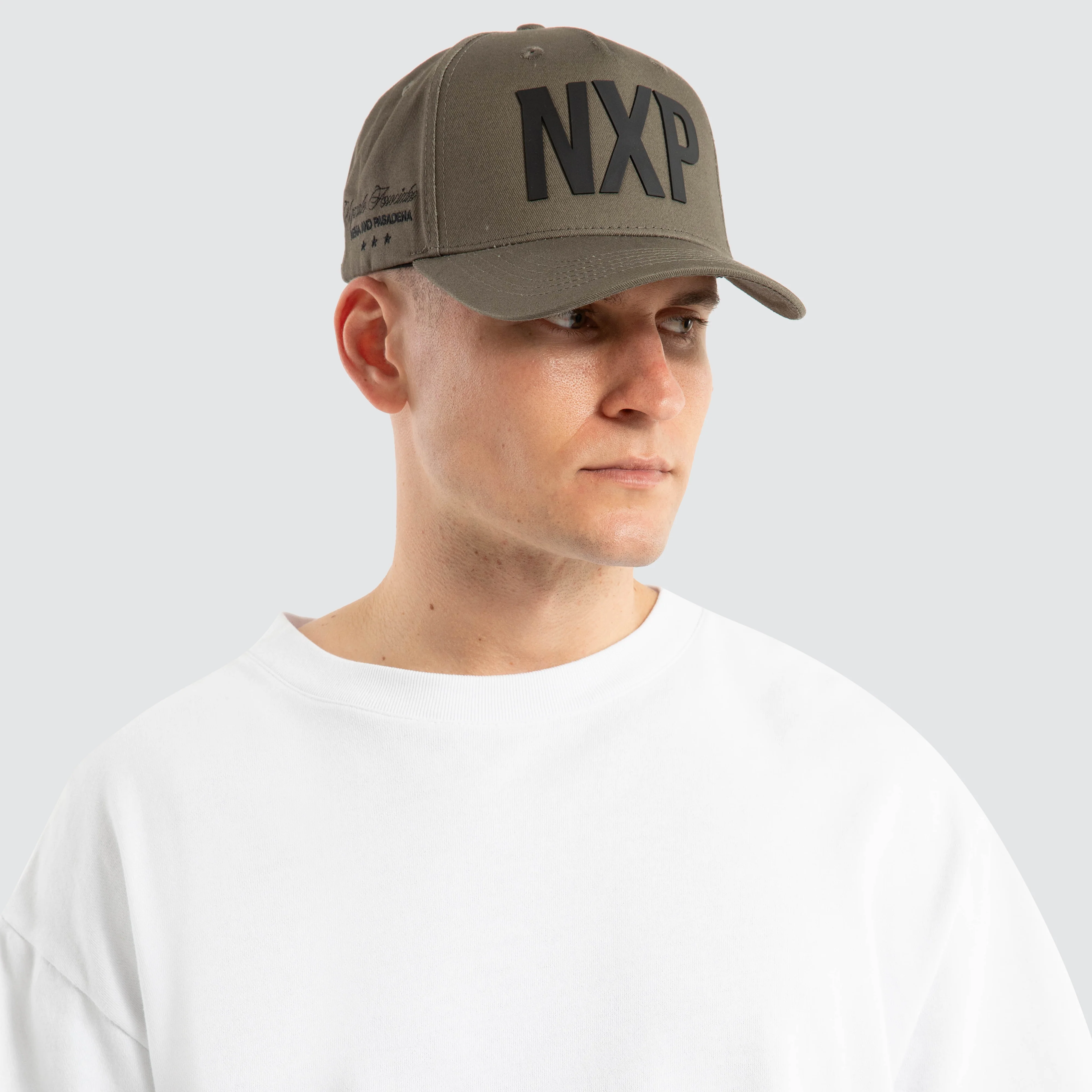 NENA AND PASADENA Rattle Snapback Cap - Khaki - Image 3
