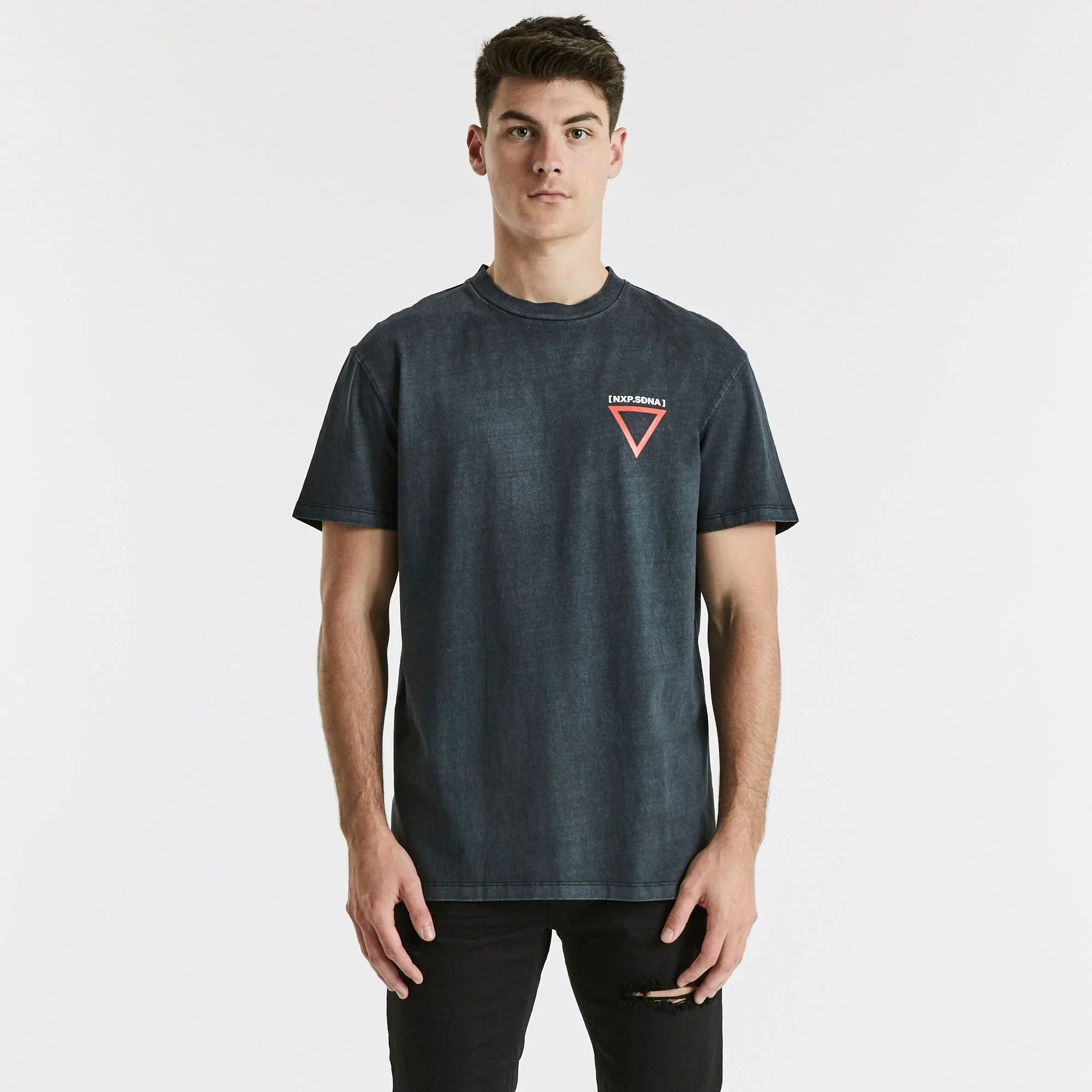 NENA AND PASADENA Silent Relaxed Tee - Pigment Black - Image 2