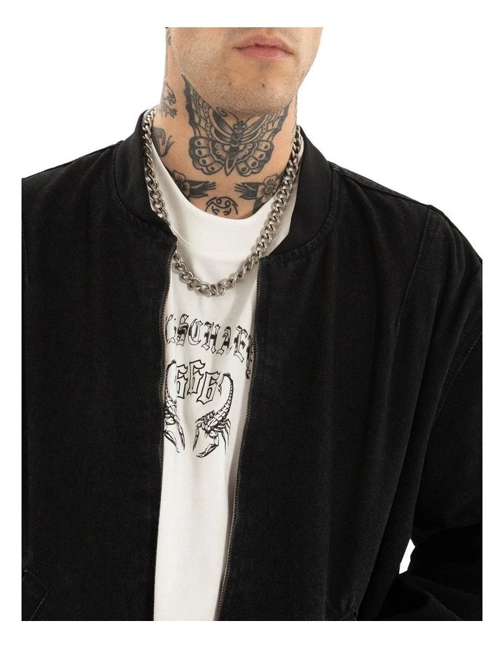 KISS CHACEY Solitary Puffer Jacket - Jet Black - Image 6
