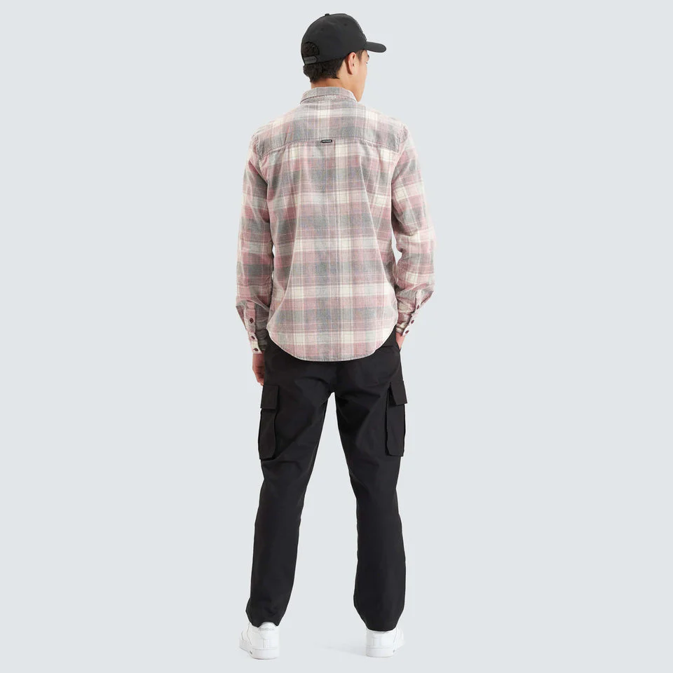 NENA AND PASADENA Treshold Casual Long Sleeve Shirt Renaissance - Red Check - Image 2