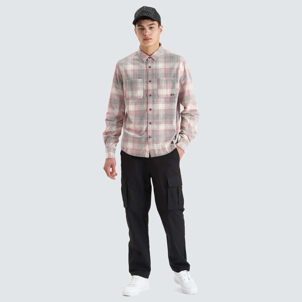 NENA AND PASADENA Treshold Casual Long Sleeve Shirt Renaissance - Red Check - Image 3