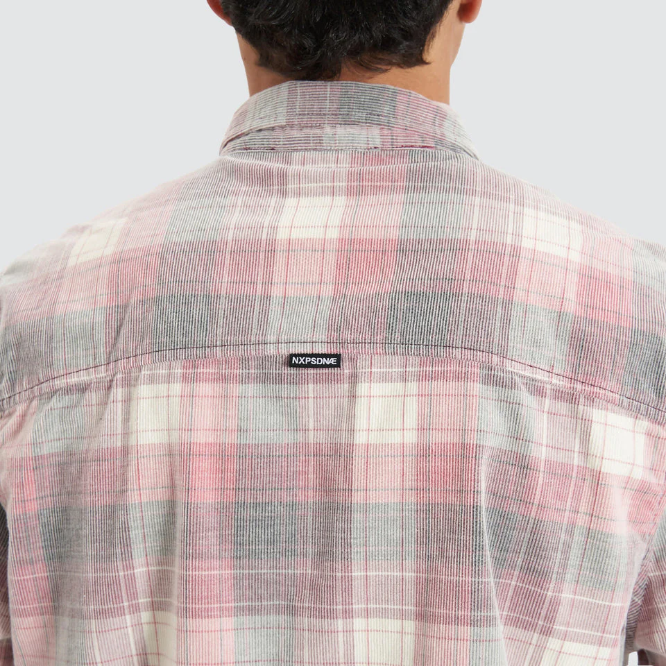 NENA AND PASADENA Treshold Casual Long Sleeve Shirt Renaissance - Red Check - Image 5