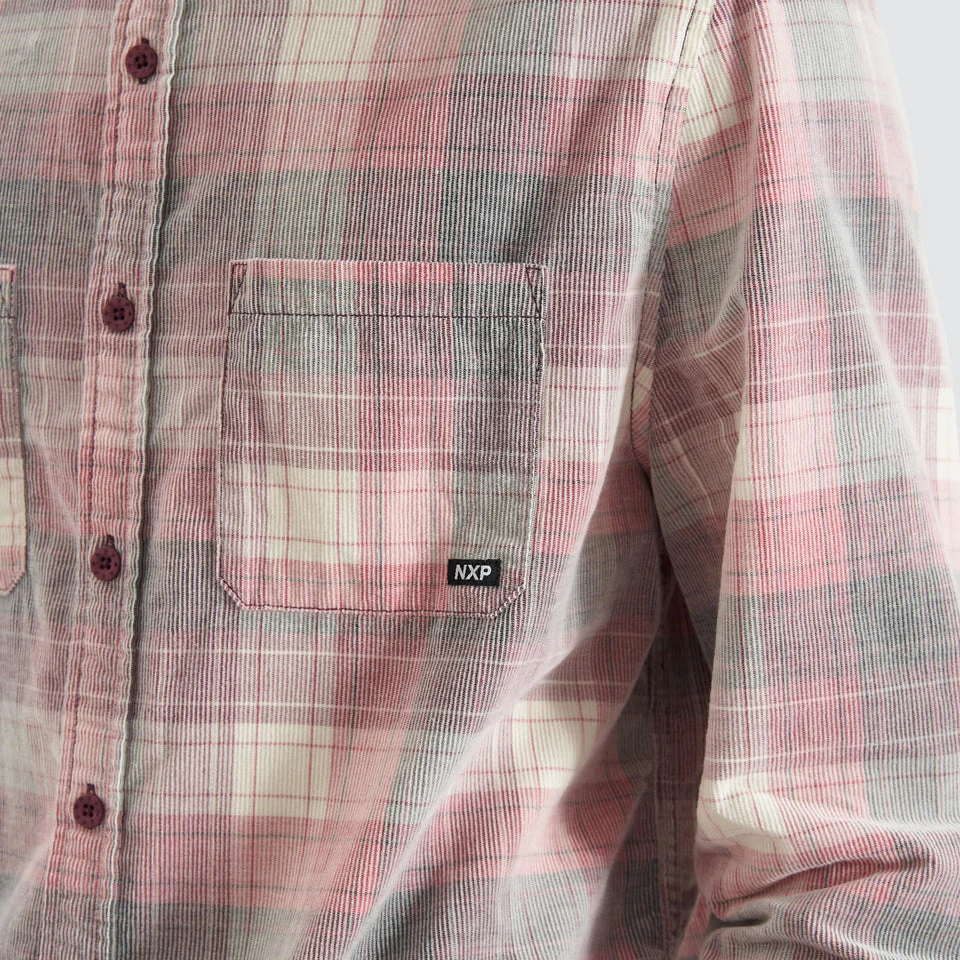 NENA AND PASADENA Treshold Casual Long Sleeve Shirt Renaissance - Red Check - Image 6
