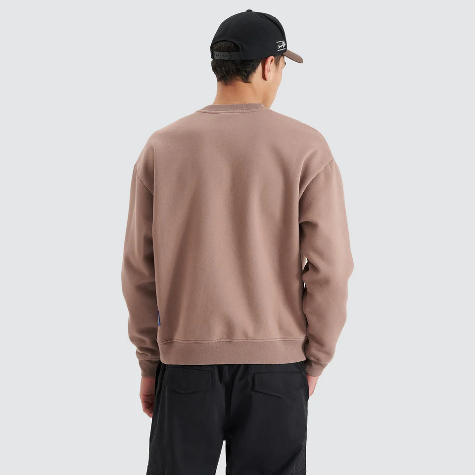 NENA AND PASADENA Vault Heavy Box Fit Sweater - Bark - Image 3