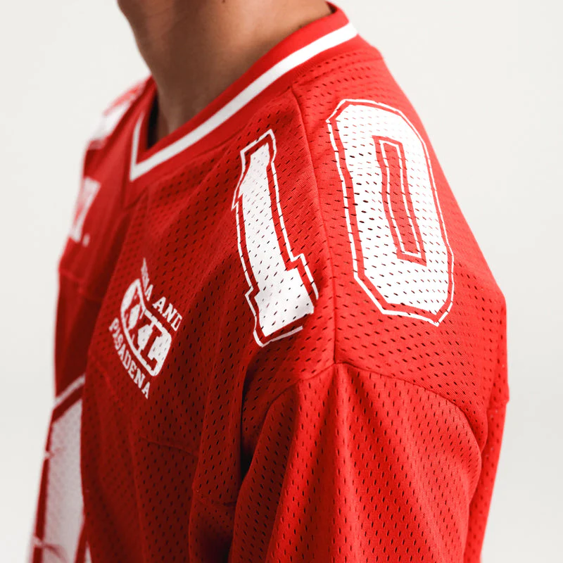 NENA AND PASADENA Wired Gridiron Jersey - Red - Image 3