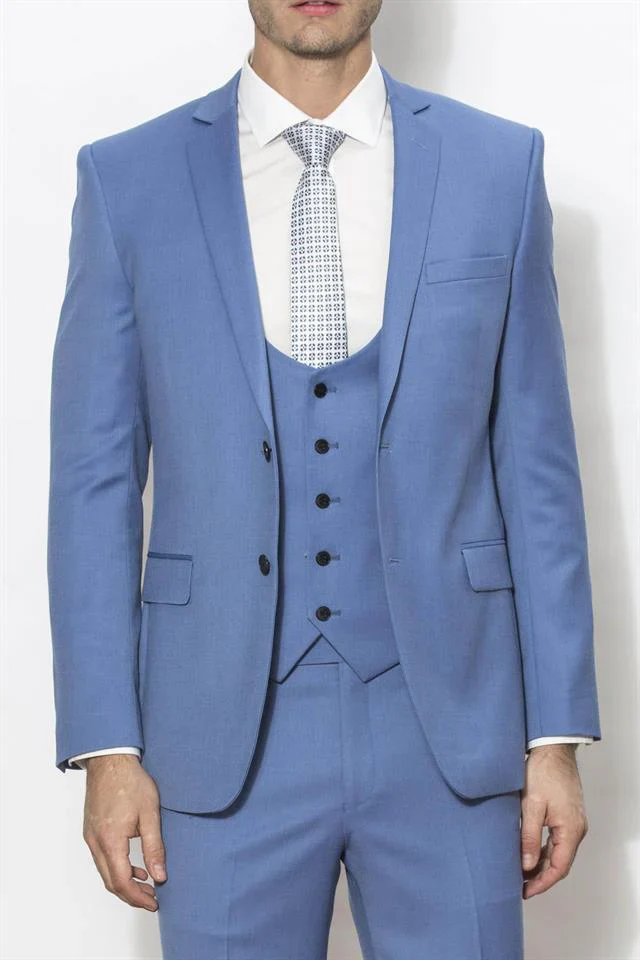 New England Code Trouser - Sky Blue